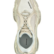 White Polyethylene Athletic Sneakers