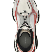 White Polyethylene Athletic Sneakers