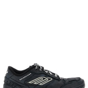 Black Calfskin Athletic Sneakers