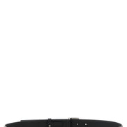 Black Calfskin Regular Belt