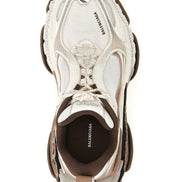Brown Polyethylene Athletic Sneakers