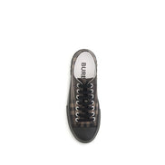 Brown Polyamide Chunky Sneakers