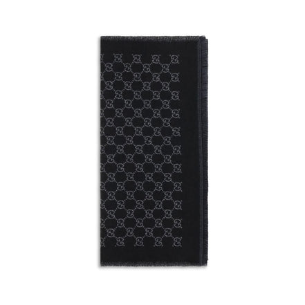 Black Wool Oves Aries Scarf