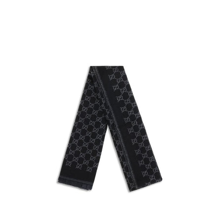 Black Wool Oves Aries Scarf