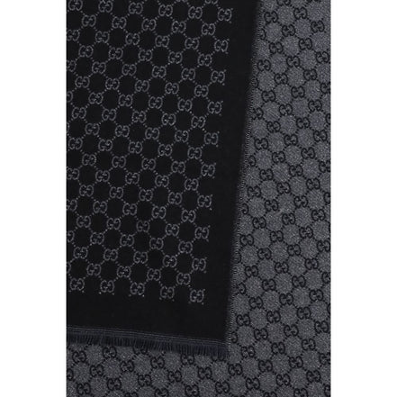 Black Wool Oves Aries Scarf
