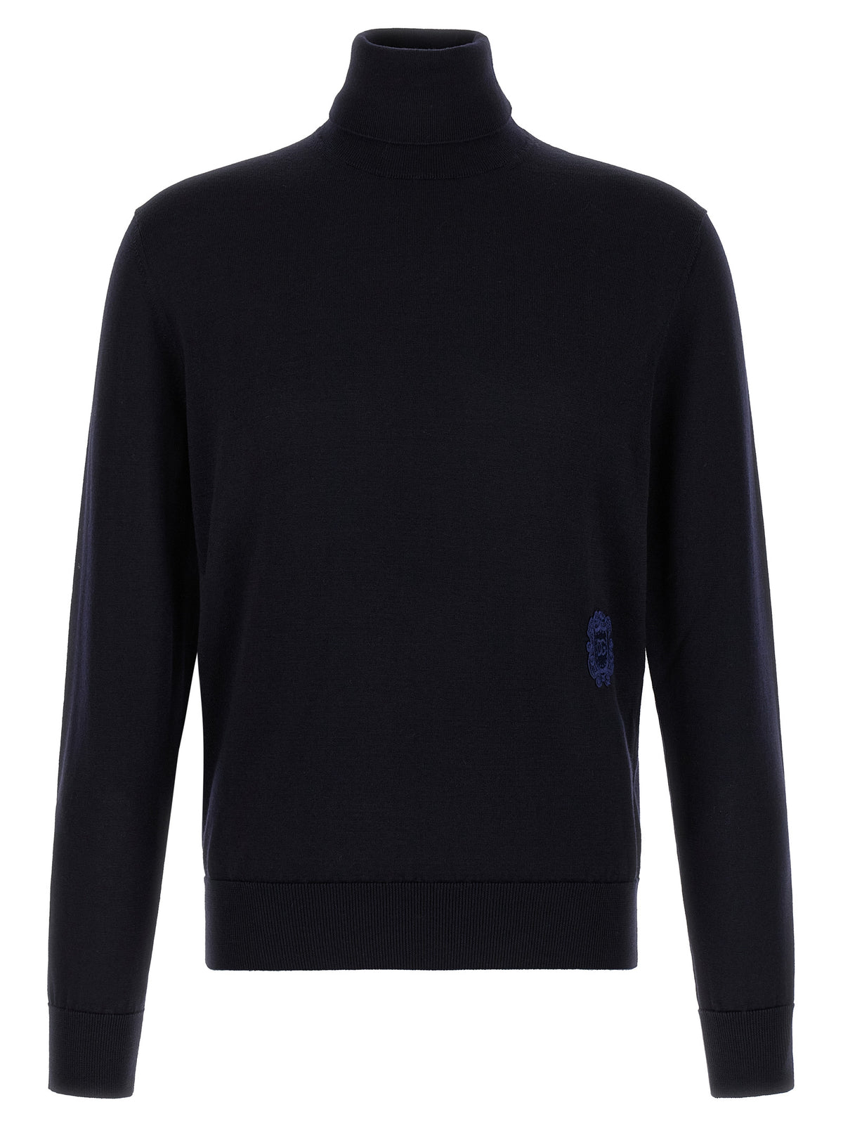 Blue Virgin Wool Cardigan