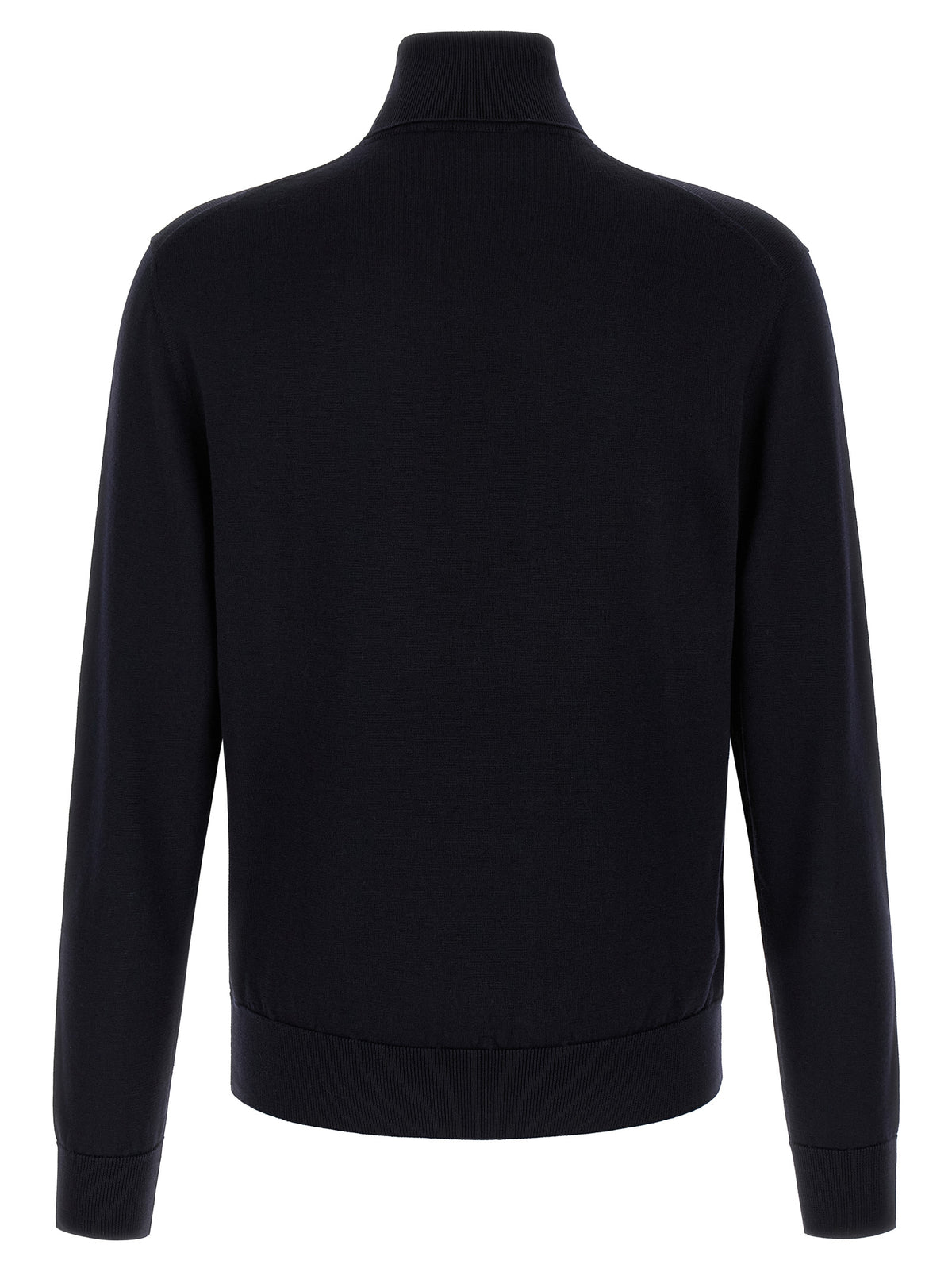 Blue Virgin Wool Cardigan