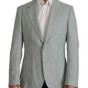 Light Green Cashmere Silk Blazer