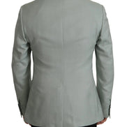 Light Green Cashmere Silk Blazer