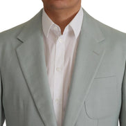 Light Green Cashmere Silk Blazer
