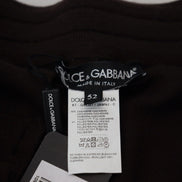 Brown Cashmere Trousers Bottoms Drawstring Pants