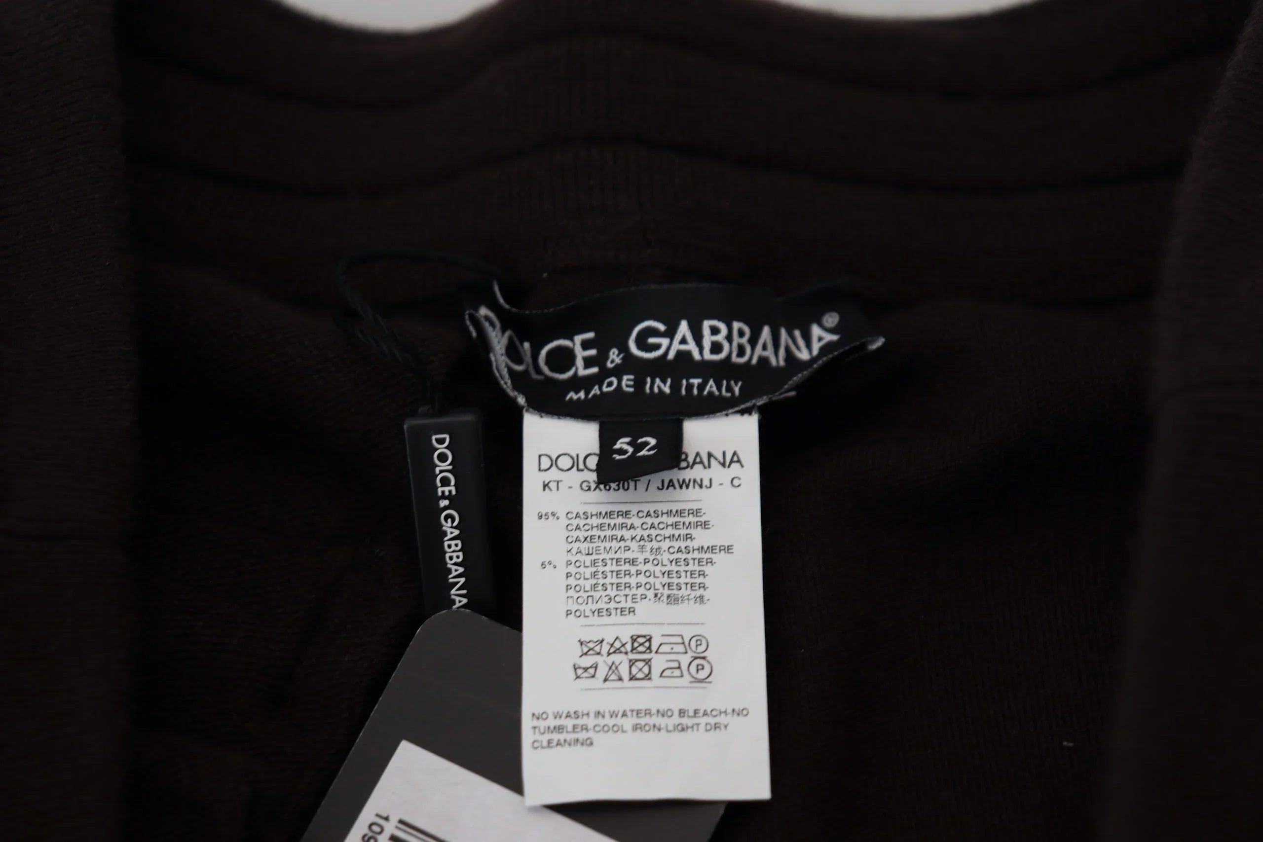 Brown Cashmere Trousers Bottoms Drawstring Pants