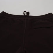Brown Cashmere Trousers Bottoms Drawstring Pants