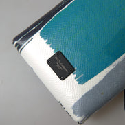 Blue Leather Purse Crossbody Sling Phone Bag Unisex