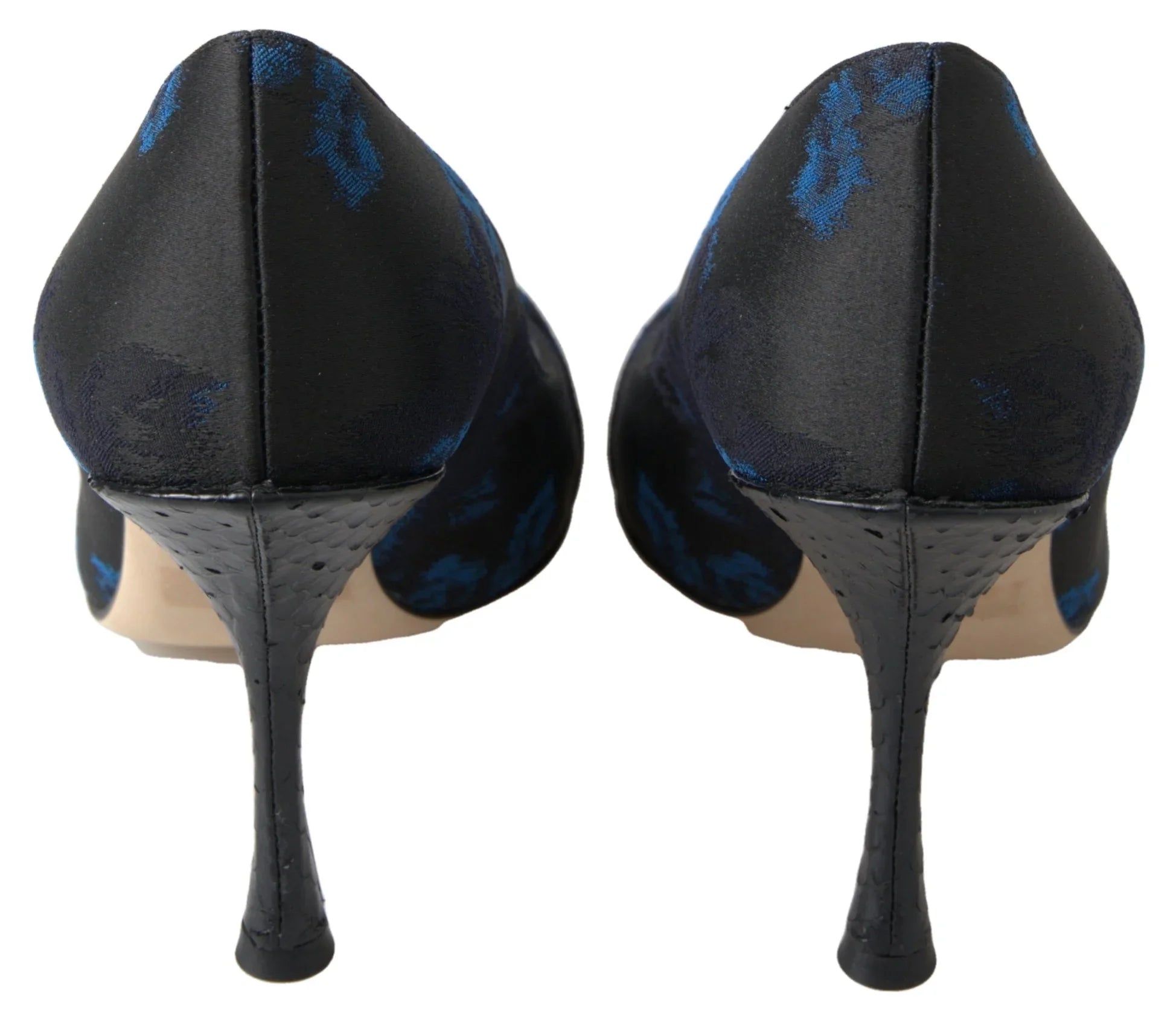 Blue Floral Ayers Crystal Pumps Shoes