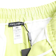 Light Green Cotton Men Cargo Bermuda Shorts