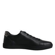 Black London Sacred Heart Men Sneakers Shoes