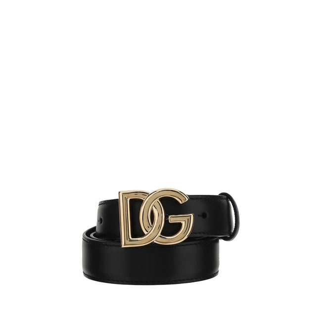 Black Calf Leather Bos Taurus Regular Belt
