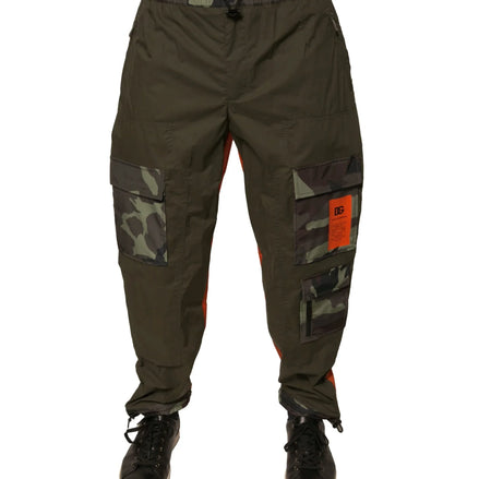 Multicolor Camouflage Jogger Cargo Pants