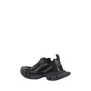 Black Fabric Athletic Sneakers