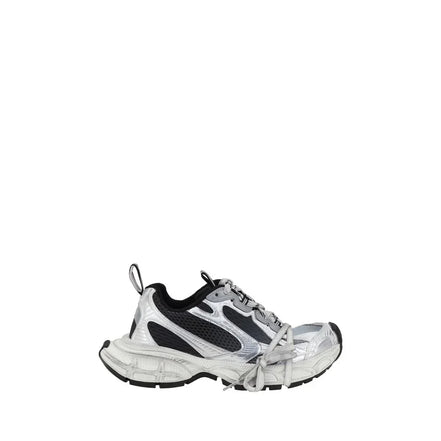 Multicolor Fabric Athletic Sneakers