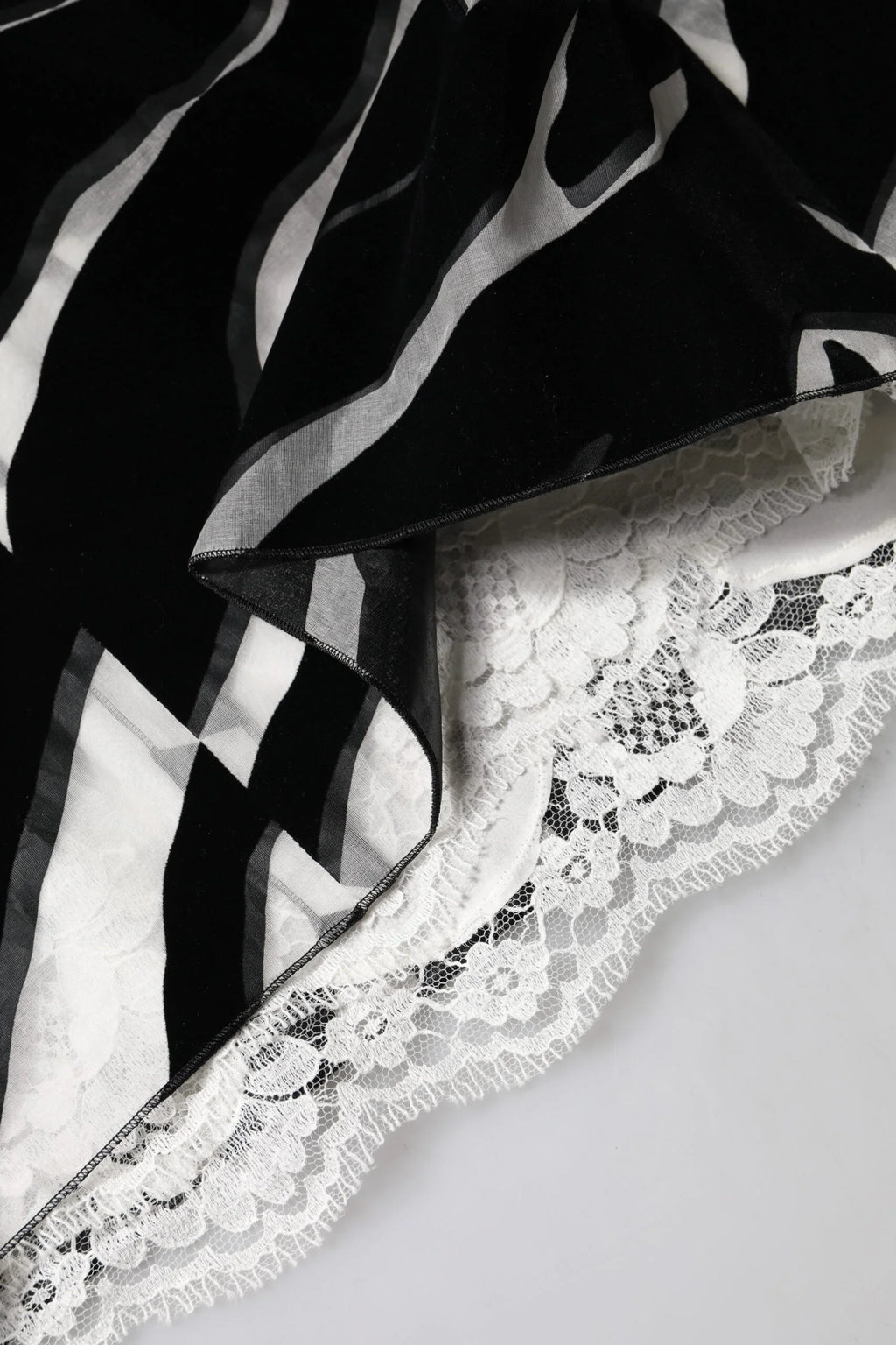 Black White Zebra A-line Sheath Mini Dress