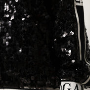 Black DG Queen Sequin Pullover Sweater