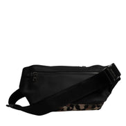 Multicolor Leopard DG Logo Belt Waist Fanny Pack Bag