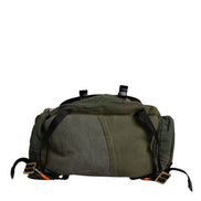 Military Green Patchwork Travel Backpack Bag