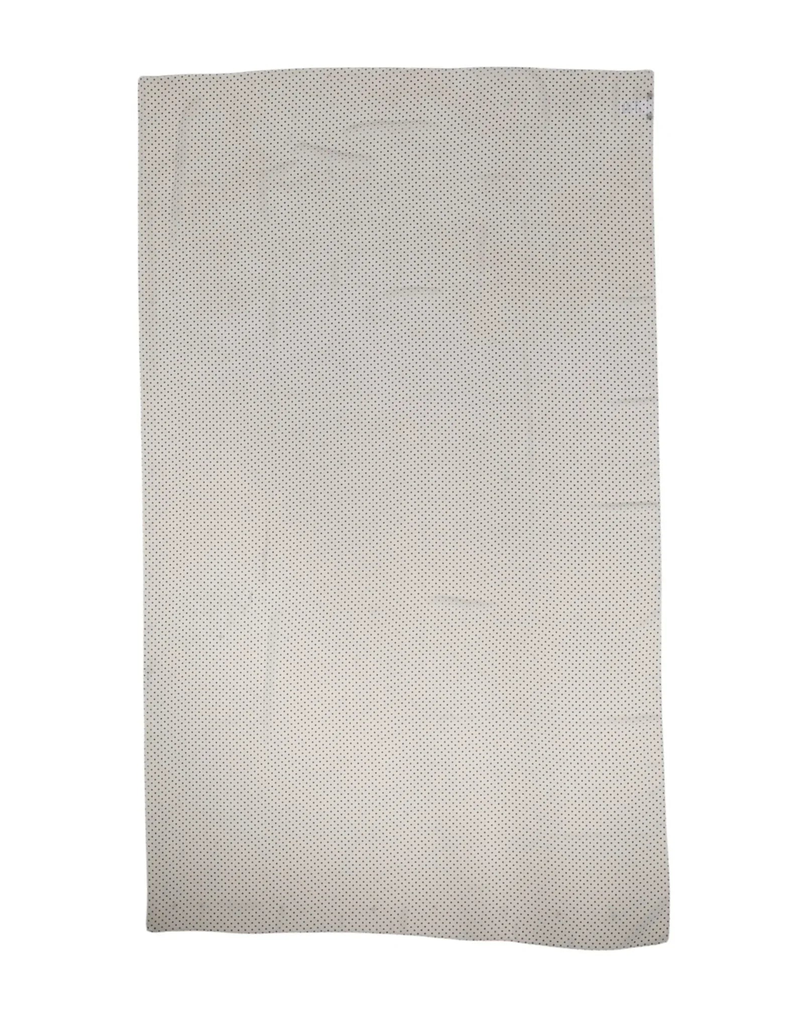 White Polka Dots Polyester Wrap Shawl Scarf