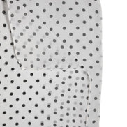 White Polka Dots Polyester Wrap Shawl Scarf