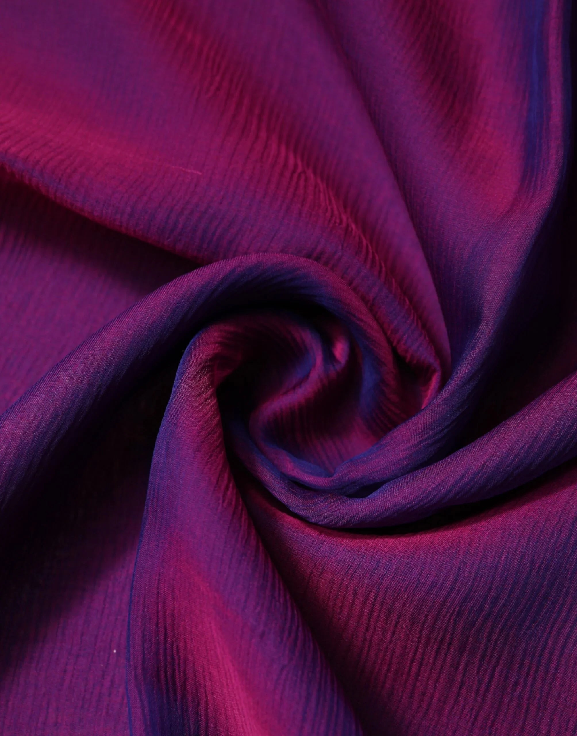 Purple Silk Rectangle Wrap Shawl Scarf