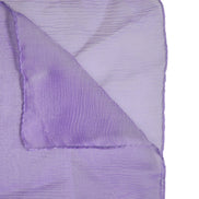Purple Silk Rectangle Wrap Shawl Scarf