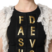 Black Fashion Devotion Embellish Mini Dress