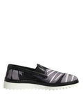 Black Tropical Slip On Men Sneakers Shoes