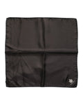 Brown DG Crown Silk Square Men Foulard Scarf