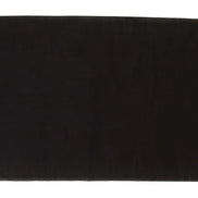 Dark Gray Virgin Wool Striped Pattern Wrap Scarf