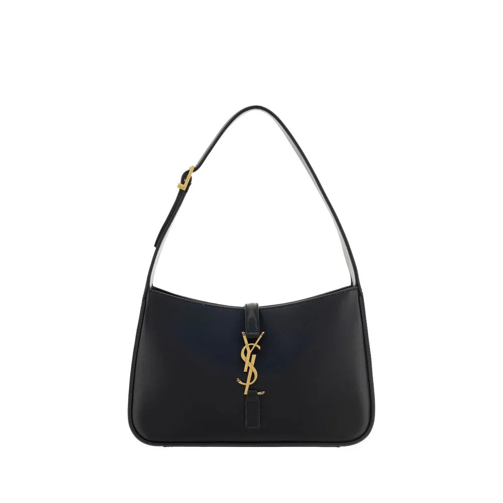 Black Calf Leather Bos Taurus Handbag