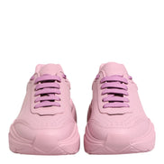 Pink Leather Daymaster Low Top Sneakers Shoes