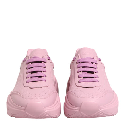 Pink Leather Daymaster Low Top Sneakers Shoes