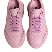 Pink Leather Daymaster Low Top Sneakers Shoes