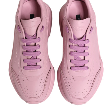 Pink Leather Daymaster Low Top Sneakers Shoes