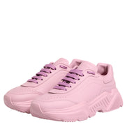 Pink Leather Daymaster Low Top Sneakers Shoes