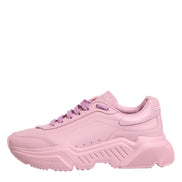 Pink Leather Daymaster Low Top Sneakers Shoes