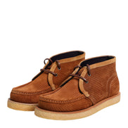 Brown Suede Nubuck Leather Desert Ankle Boots Shoes