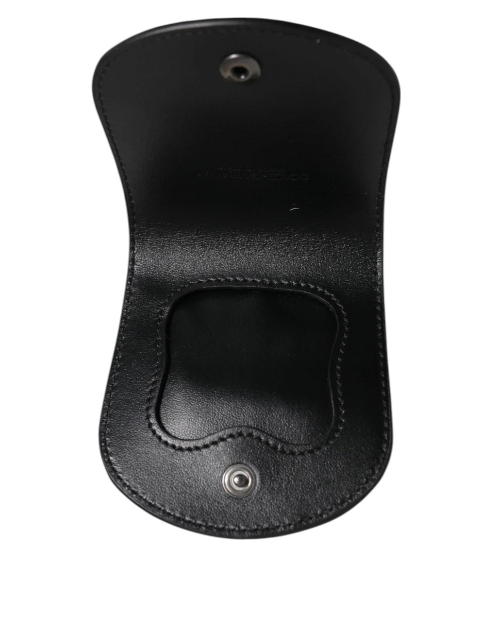 Black Exotic Skin Coin Condom Case Holder Pocket Wallet