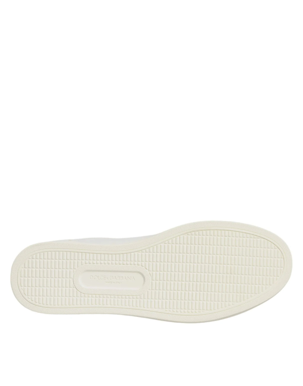 White Sacred Heart Men Low Top Sneakers Shoes by DOLCE&GABBANA