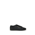 Black Calf Leather Bos Taurus Sneakers
