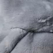 Powder Blue Mink Fur Neck Warmer Scarf
