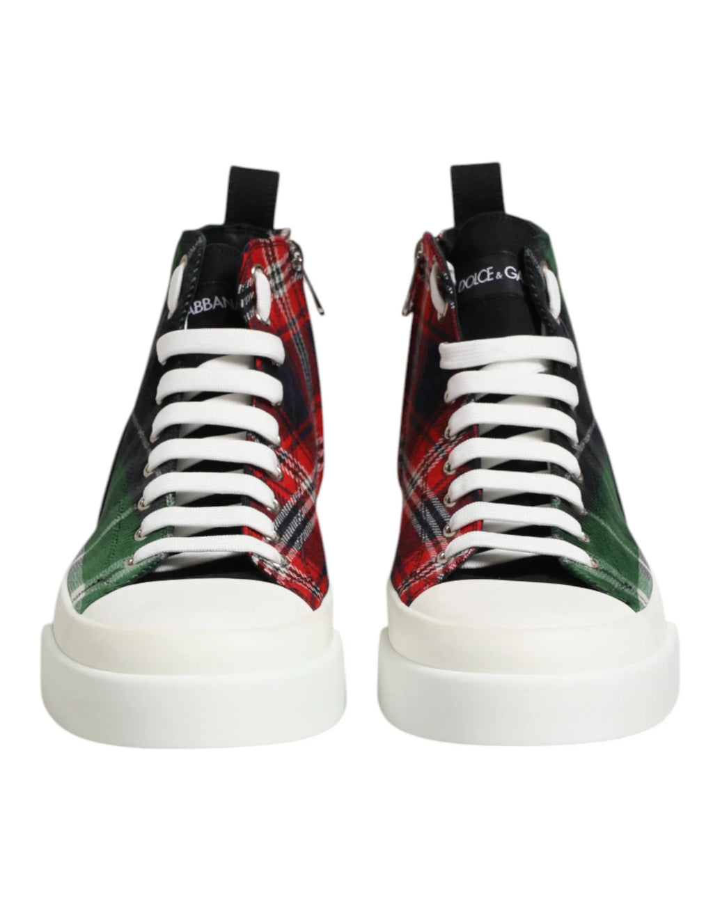 Multicolor Cotton High Top Men Sneakers Shoes
